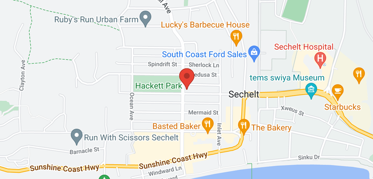 map of 5720 DOLPHIN STREET